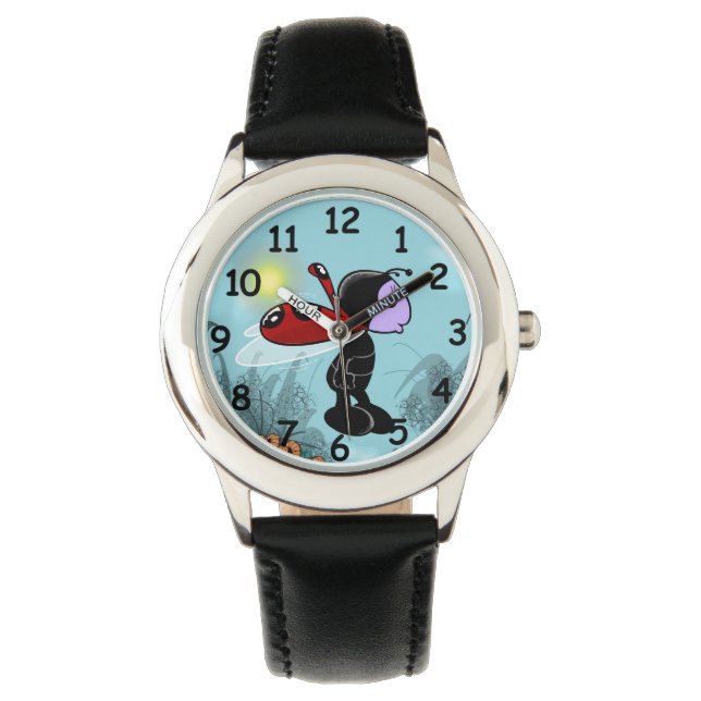 Mizz Ladybug Horloge (Voorkant)