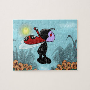Mizz Ladybug Jigzaag Puzzle Legpuzzel