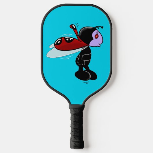 Mizz Ladybug | Kinder Pickleball Paddle (Voorkant)