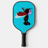 Mizz Ladybug | Kinder Pickleball Paddle (Achterkant)