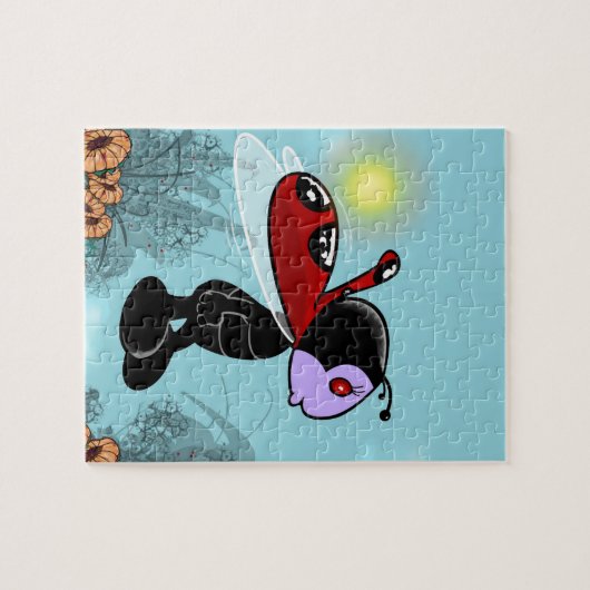 Mizz Ladybug Legpuzzel (Horizontaal)
