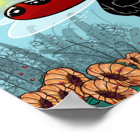 Mizz Ladybug Poster (Hoek)