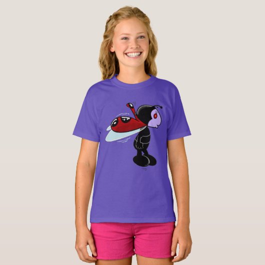 Mizz Ladybug T-Shirt (Voorkant volledig)