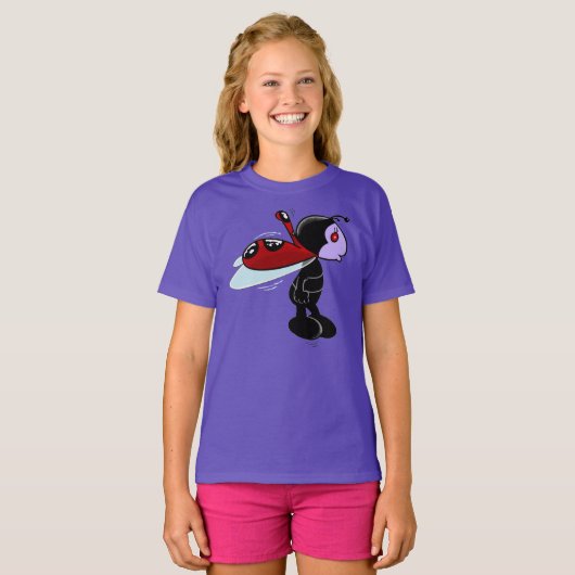 Mizz Ladybug T-shirt (Voorkant volledig)