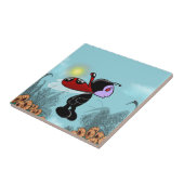 Mizz Ladybug Tegeltje (Zijkant)