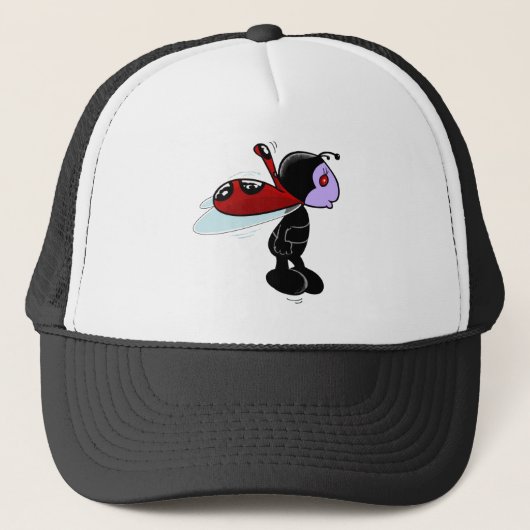 Mizz Ladybug Trucker Pet (Voorkant)