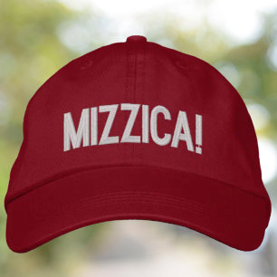Mizzica Hè 'n Grappige Siciliaanse Uitdrukking Geborduurde Pet