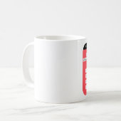 MJ1451 "mahoney joe" gemini, zetsign, zodiac Koffiemok (Voorkant links)