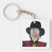 MJ Acrylic Keychain (voorkant)