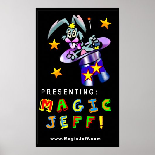 MJ banner hoesje Poster (Voorkant)
