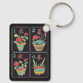MJ Bloemen/Seizoenen Sleutelhanger (Achterkant)
