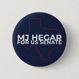MJ Hegar voor de Amerikaanse SenaatsButton Ronde Button 5,7 Cm