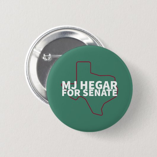MJ Hegar voor de Amerikaanse SenaatsButton Ronde Button 5,7 Cm (Voorkant /achterkant)