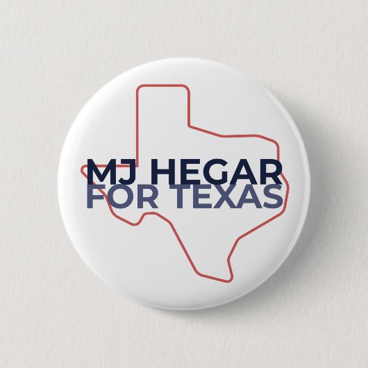 MJ Hegar voor Texas Button 2 (Voorkant)