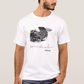 MJ T-Shirt - Beter is muziek maken (wit)
