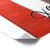 MJB Swimsuit Calendar American Shot, XO Melissa.. Poster (Hoek)