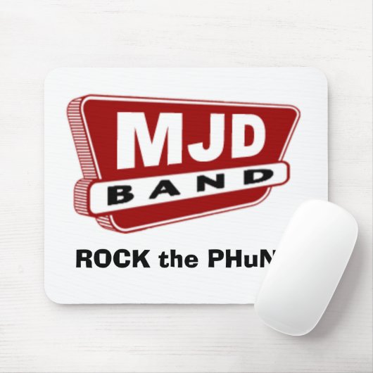 MJD Band Mousepad Muismat (Met muis)