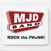 MJD Band Mousepad Muismat (Voorkant)