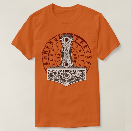Mjlnir Odin Valhalla 1 T-shirt (Design voorkant)