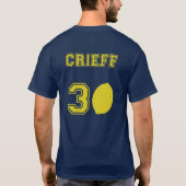 MJN Varsity — Traveling Lemon (Crieff) T-shirt (Achterkant)