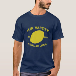MJN Varsity — Traveling Lemon (Crieff) T-shirt