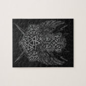 Mjolnir - de hamer van Thor Legpuzzel (Horizontaal)