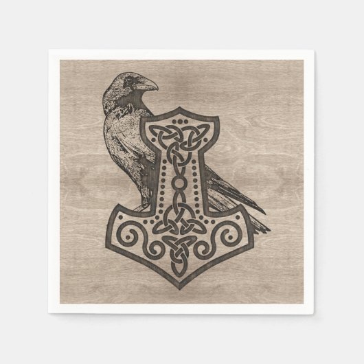Mjolnir - de hamer van Thor Servet (Voorkant)