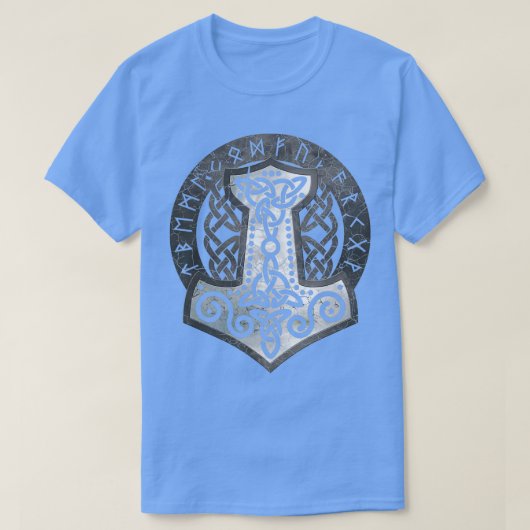 Mjolnir de hamer van Thor T-shirt (Design voorkant)