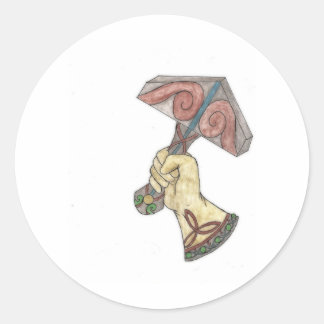 Mjolnir Ronde Sticker