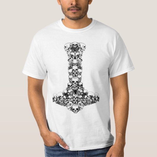 Mjolnir Skulls Shirt (Voorkant)