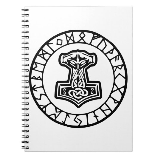 Mjölnir Thor's Hamer 0033 #USAPatriotGraphics © Notitieboek (Voorkant)