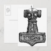 Mjolnir: Thor's Hammer Briefkaart (Voorkant / Achterkant)