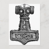 Mjolnir: Thor's Hammer Briefkaart (Voorkant)