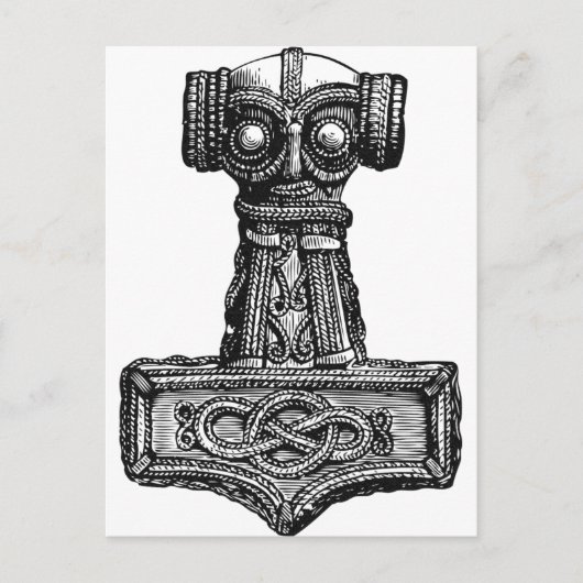 Mjolnir: Thor's Hammer Briefkaart (Voorkant)
