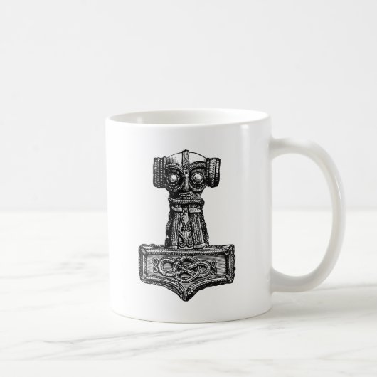 Mjolnir: Thor's Hammer Koffiemok (Rechts)