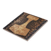 Mjolnir, thor's hammer tegeltje (Zijkant)