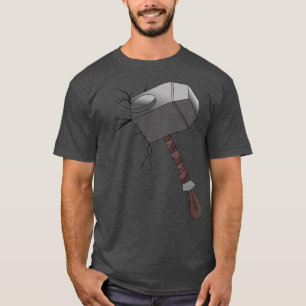 Mjolnir Thors Oude Hamer T-shirt