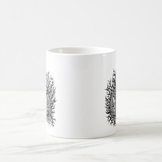 Mjolnir - Valknut Coffee Mok (Center)