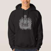 Mjolnir - Valknut Mannen Hoodie (Voorkant)