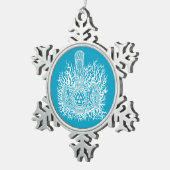 Mjolnir - Valknut Ornament (Rechts)