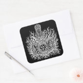 Mjolnir - Valknut Sticker (Envelop)