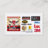 MJ'S 911-Visitekaartje Visitekaartje (Achterkant)