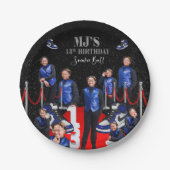 MJ's sneakerbal Papieren Bordje (Voorkant)