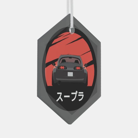 MK4 Supra Glas Ornament (Voorkant Rechts)