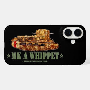 MK A Whippet Britse middelzware tank uit de Eerste iPhone 16 Hoesje