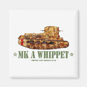 MK A Whippet Britse middelzware tank uit de Eerste Magneet (Voorkant)