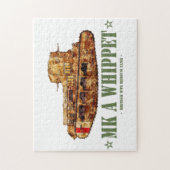 MK Een Whippet Wereldoorlog Een Britse Medium Tank Legpuzzel (Verticaal)