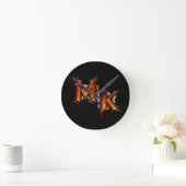 MK Infernaal Gotisch Embleem Ronde Klok (Huis)