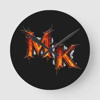 MK Infernaal Gotisch Embleem Ronde Klok