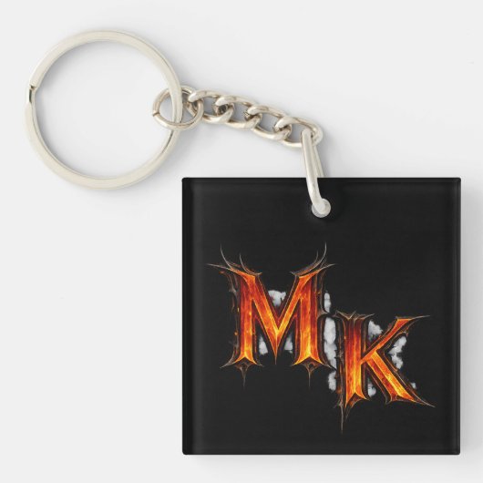 MK Infernaal Gotisch Embleem Sleutelhanger (voorkant)